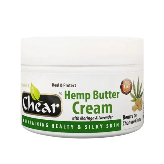 Chear Hemp Butter Skin Cream with Moringa & Lavender For Hands & Body 16.9OZ