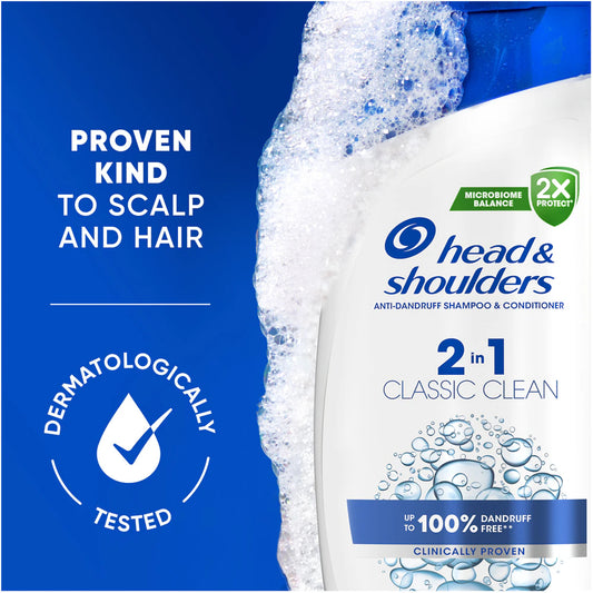 Head & Shoulders Shampoo & Conditioner 2-in-1 Classic Clean 250ml