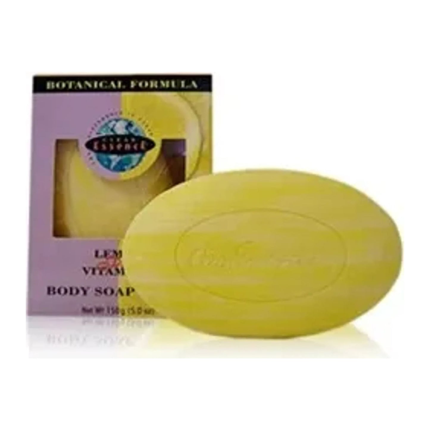 Clear Essence Lemon Plus Vitamin C Body Soap Scrub 180g exfoliating soap bar pack