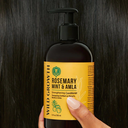 Wild Growth Rosemary Mint & Amla Strengthening Conditioner 12oz