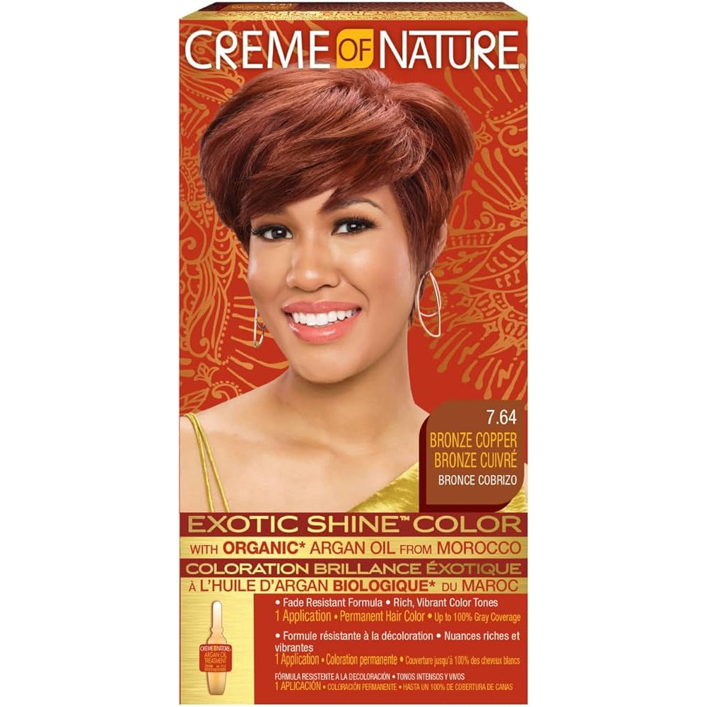 Creme Of Nature Exotic Shine Permanent Hair Dye With Argan Oil