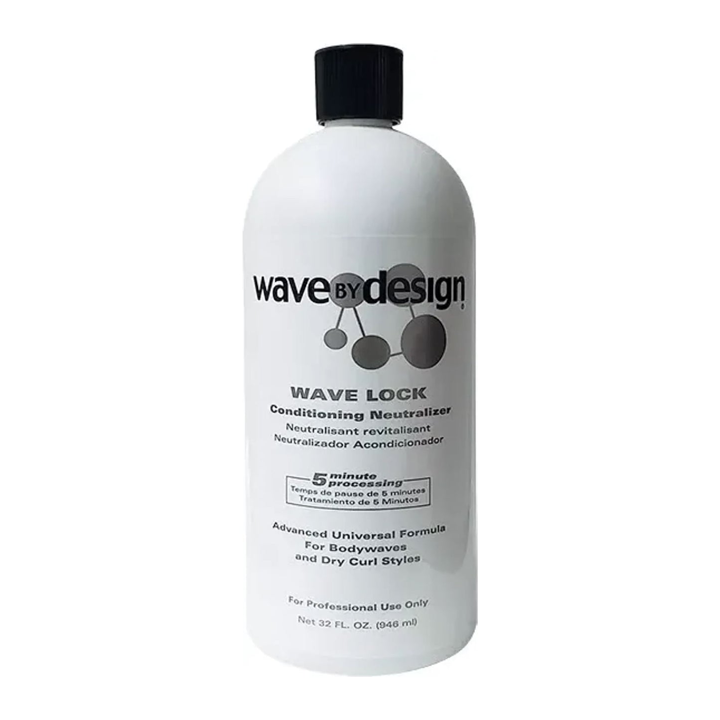 Design Essentials Wave By Design Wave Lock Conditioning Neutralizer 32oz salon size bottle