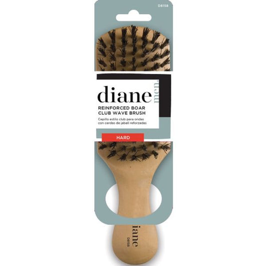Diane Reinforced Boar Club Wave Brush - Hard #D8158