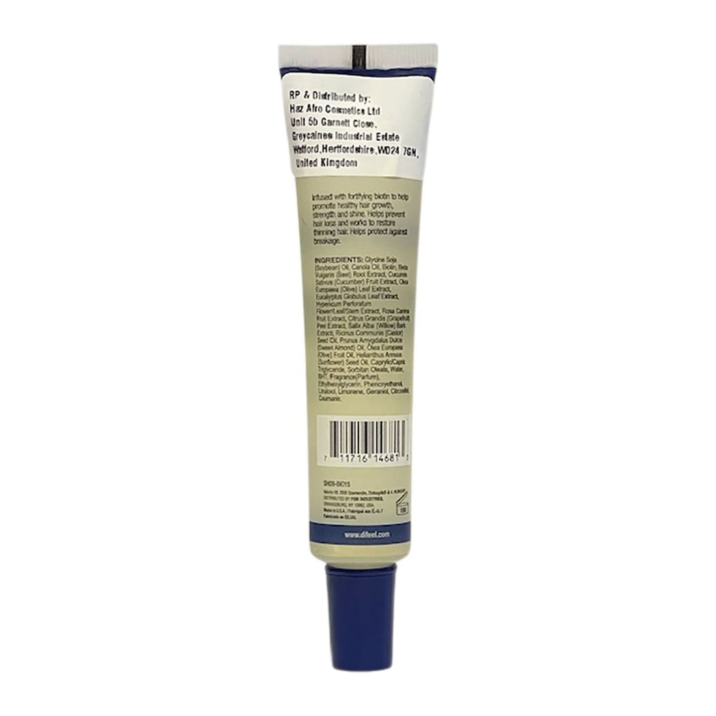 Difeel Biotin Premium Hair Oil 45ml tube with biotin and natural oils for scalp and hair - product detail