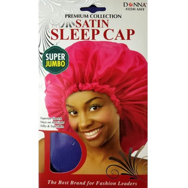 Premium Collection Satin Sleep Cap Super Jumbo
