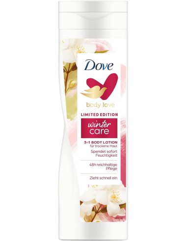 Dove Body Love Winter Care 3 In 1 Body Lotion 250ml