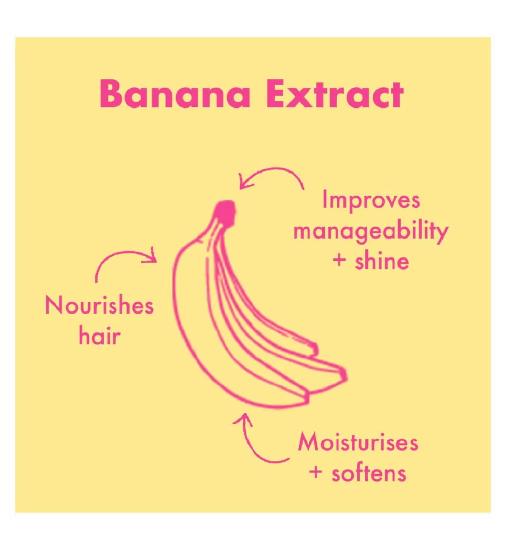 Umberto Giannini Banana Butter Nourishing Superfood Shampoo 250ml