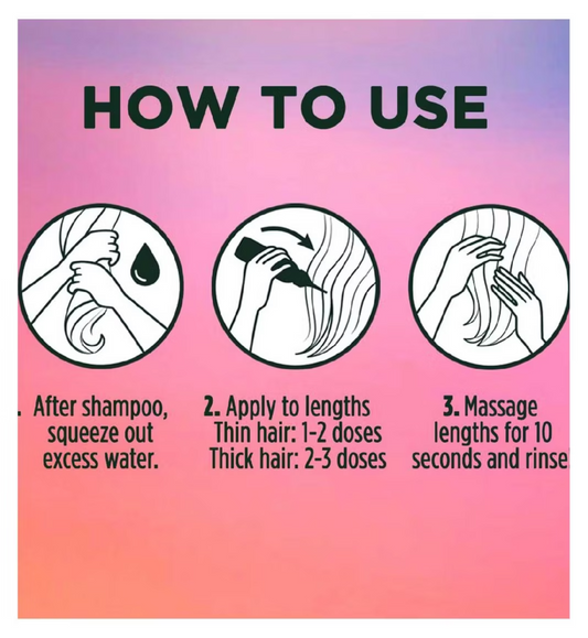 Garnier Ultimate Blends Glowing Lengths Pineapple Hair Drink Liquid Conditioner 200ml