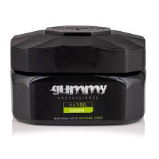 Gummy Hair Gel Green Maximum Hold With Keratin 220Ml