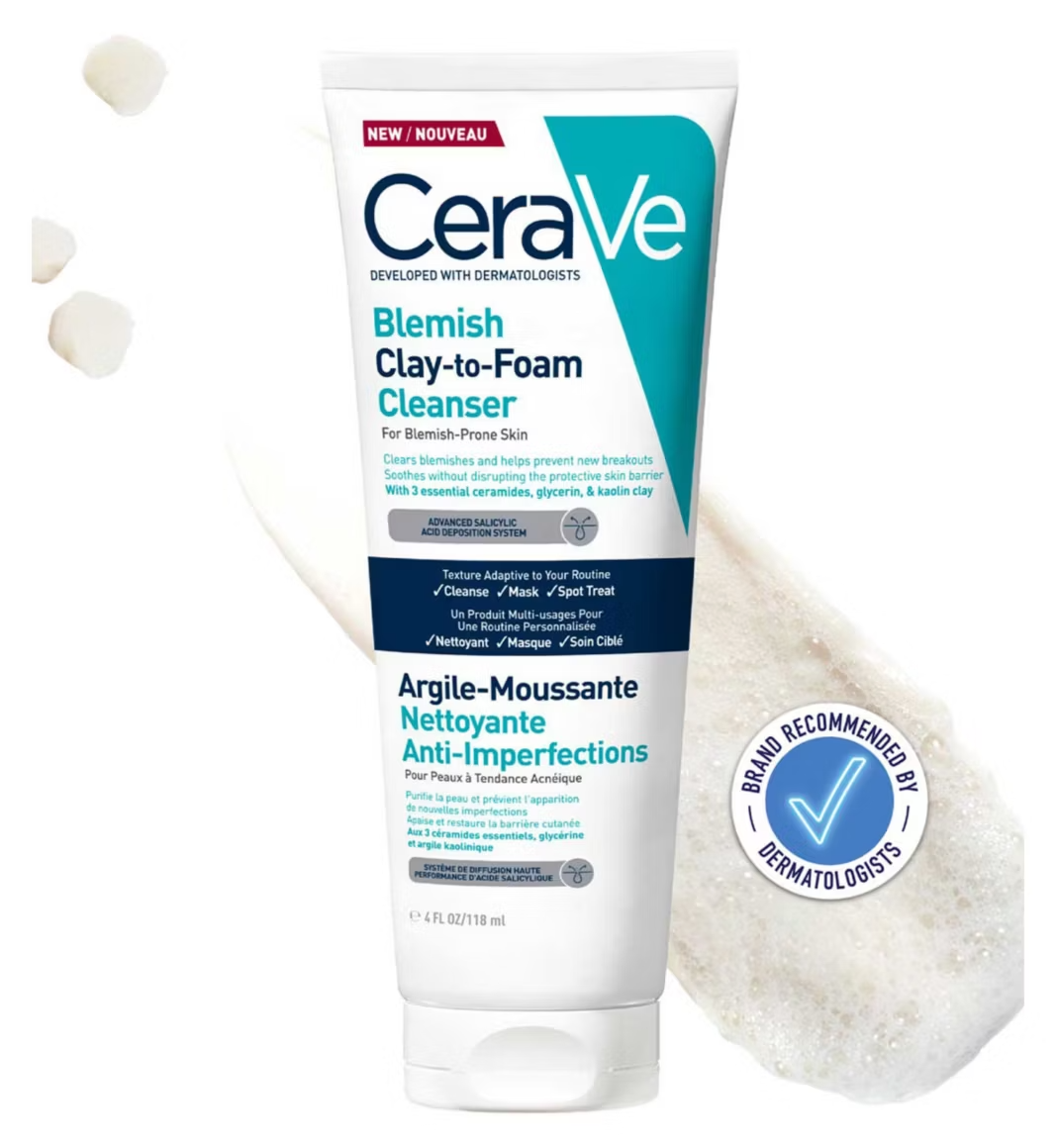 CeraVe Clay To Foam Cleanser 118ml