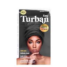 Qfitt Easy Turban Lined with Satin