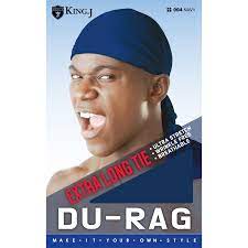 King J Extra-Long Tie Du-Rag