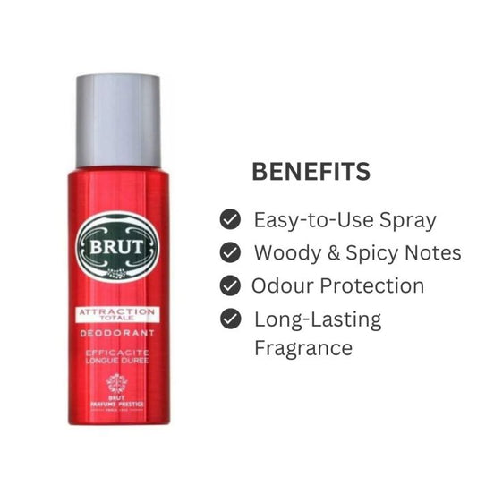 Brut Attraction Totale Deodorant 200ml