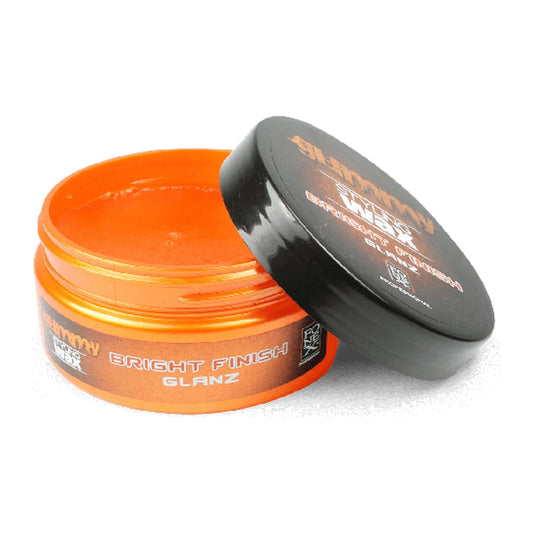 Gummy Professional Styling Wax Bright Finish 150ml tub for glossy strong flexible hold