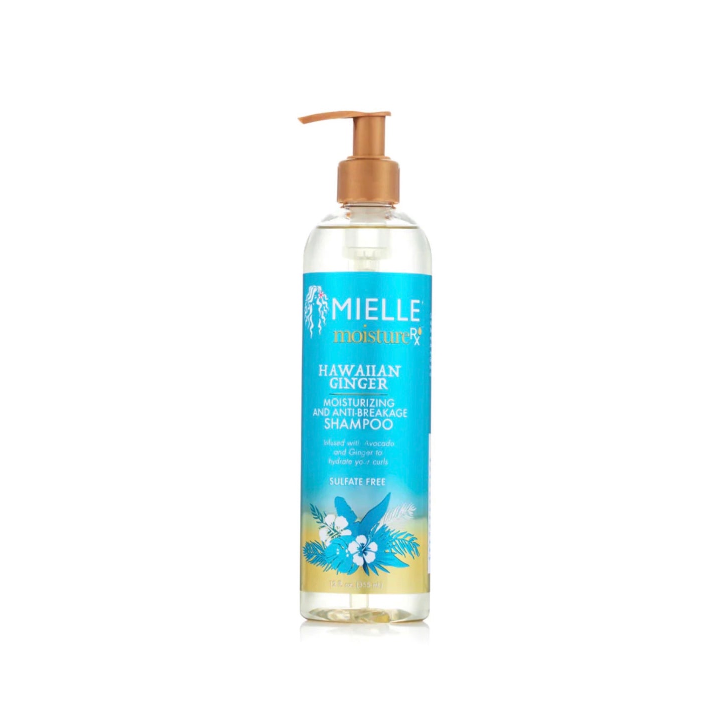 Mielle Moisture Rx Hawaiian Ginger Moisturizing and Anti-Breakage Shampoo 12 Oz.