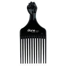 Diane Plastic Lift Black Comb Model SE416