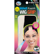 Qfitt Velvet Elastic Wig Grip Black #5082