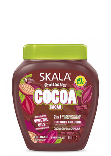 Skala Fruitastic Cocoa 2 In 1 Hair Treatment + Leave In Cream 35.2 Oz