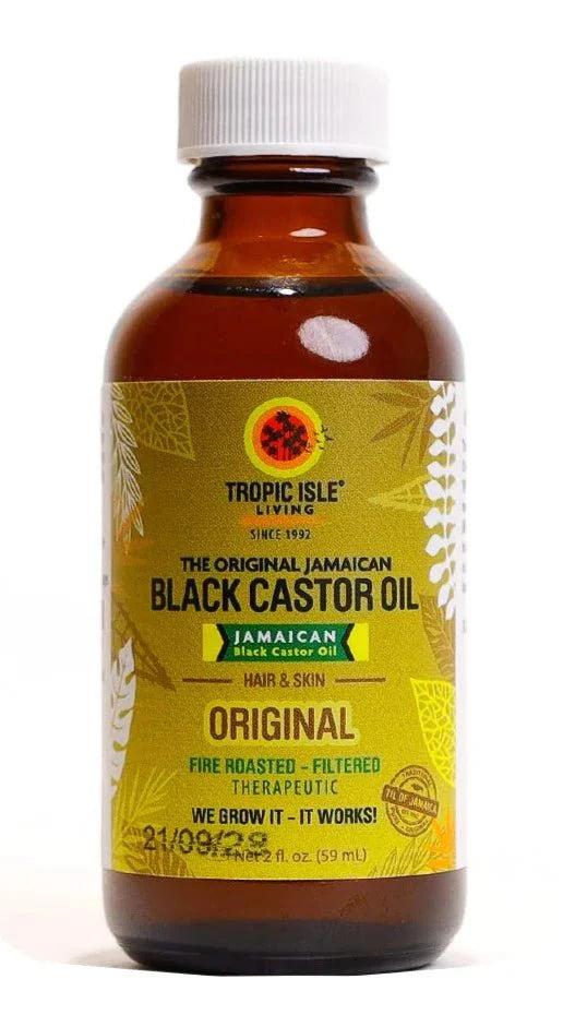 Tropic Isle Living Jamaican Black Castor Oil 2 Fl Oz