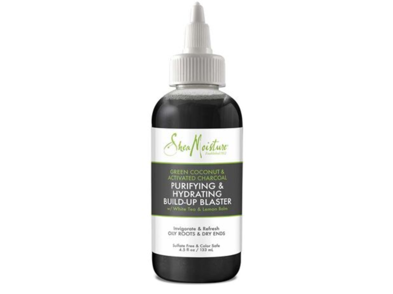 SheaMoisture Green Coconut & Activated Charcoal Purifying and Hydrating Buildup Blaster 4.5oz