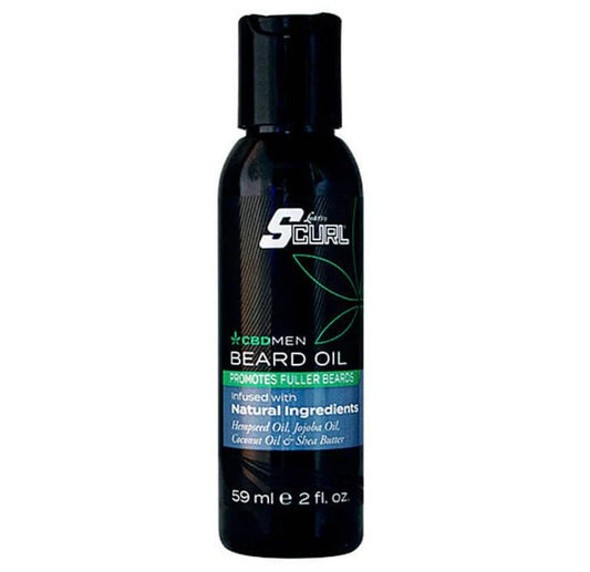 Lusters SCurl CBD Men Beard Oil 2 Oz