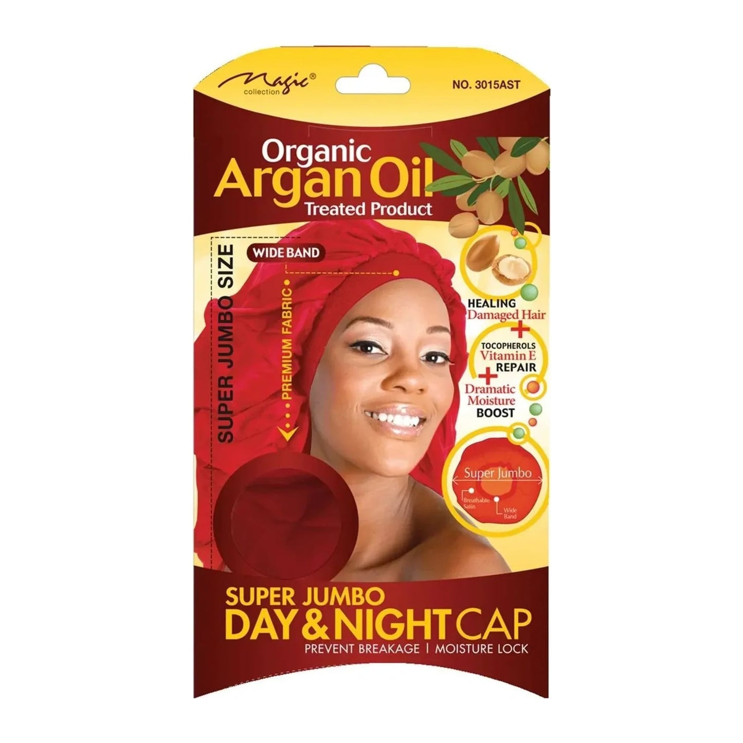 Magic Collection Organic Argan Oil super jumbo day and night cap 3015AST