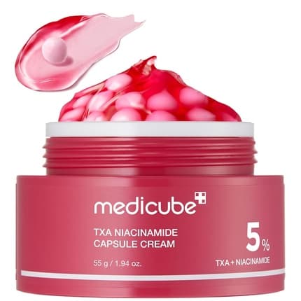 Medicube TXA Niacinamide Capsule Cream jar