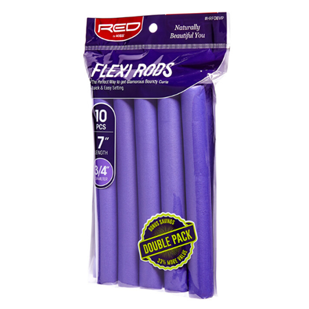 Red By Kiss FlexiRods 7 ValuePk 10pc Purpl