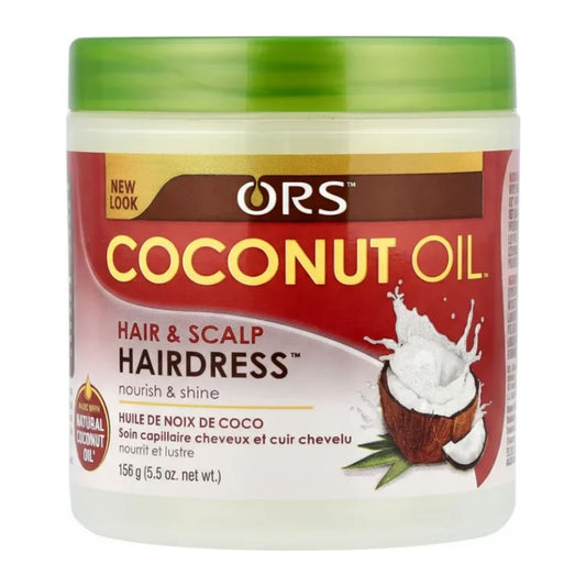 Organic Root Stimulator Coconut Oil Hair & Scalp Hairdress 156g jar