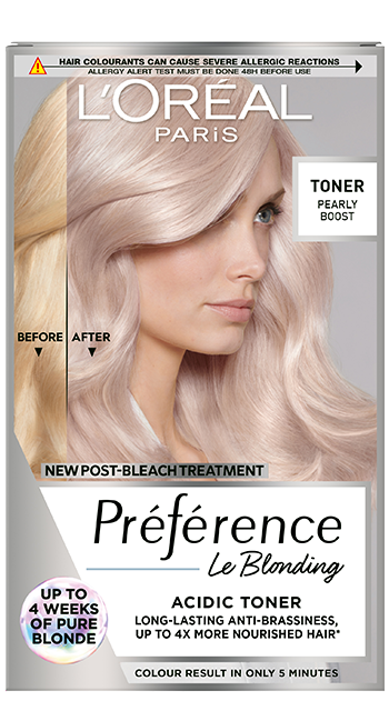 Loreal Preference Le Blonding Acidic Toner Pearly Boost
