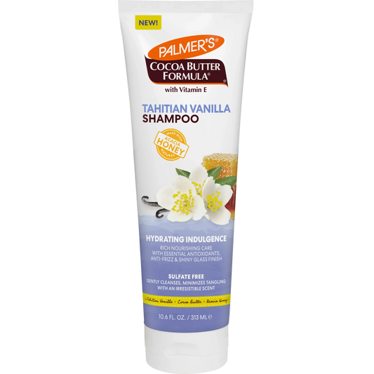 Palmers Cocoa Butter Formula Tahitian Vanilla Shampoo 313ml bottle front