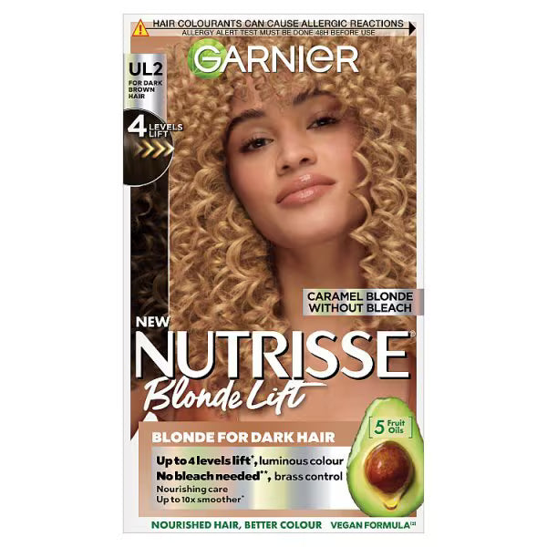 Garnier Nutrisse BlondeLift Chestnut Blonde Permanent Hair Dye