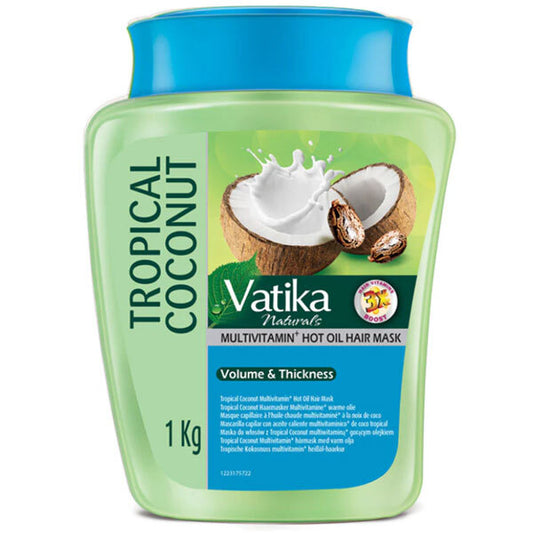 Dabur Vatika Naturals Tropical Coconut Hot Oil Hair Mask 1Kg