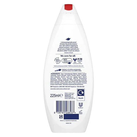 Dove Essential Care Body Wash Velvet Glow 225ml