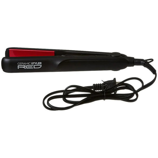 Red By Kiss 1" Ceramic Styler Extreme Heat For Silky Hair