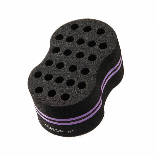 Red By Kiss Dual Flat Sided Twist Sponge Jumbo 14mm front 10mmBack TWS04