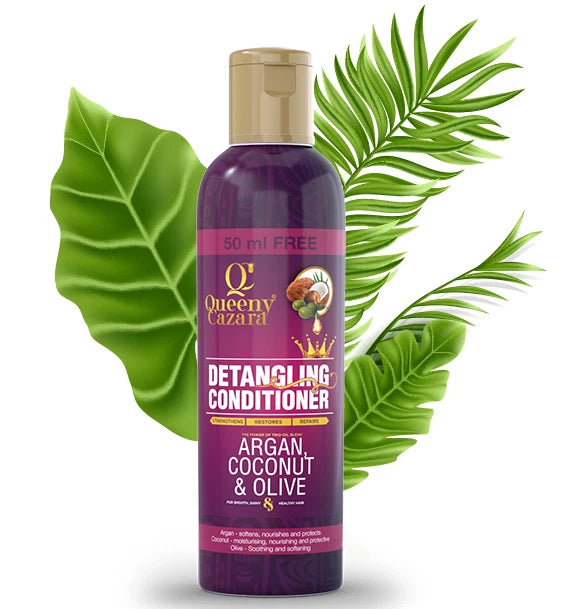 Queeny Cazara Argan Coconut & Olive Detangling Conditioner 250ml