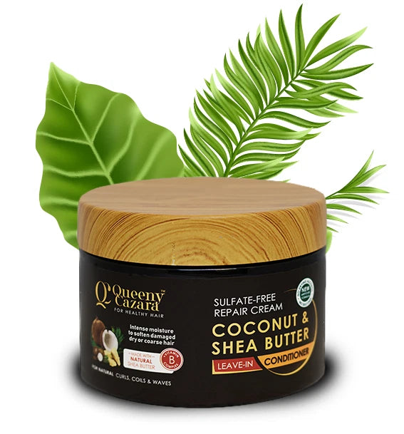 Queeny Cazara Coconut & Shea Butter Leave in Conditioner 300ml
