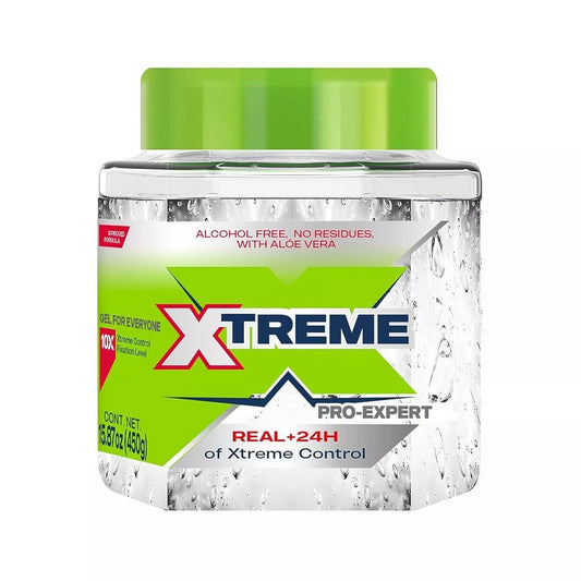 Xtreme Pro Expert Styling Hair Gel Clear Aloe Vera Extra Hold Care 15.87oz
