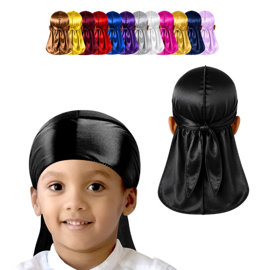 MR Classy Junior Silky Durag For Kids High Quality Fabric Premium Soft