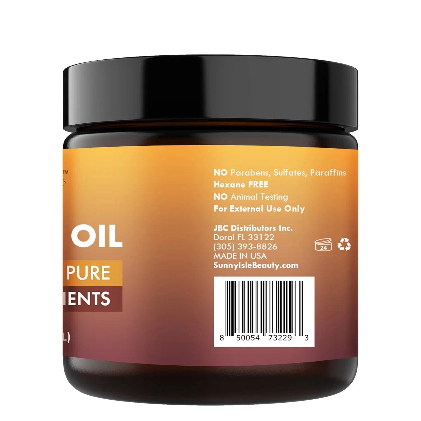 Sunny Isle 100% Raw and Pure Batana Oil 4oz