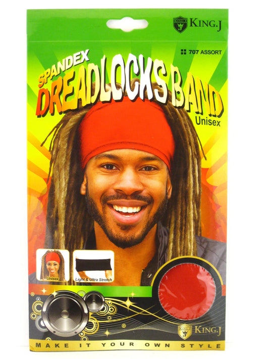 King.J Unisex Spandex Dreadlocks Band