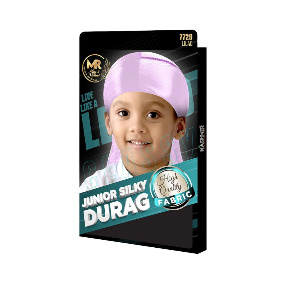 MR Classy Junior Silky Durag For Kids High Quality Fabric Premium Soft