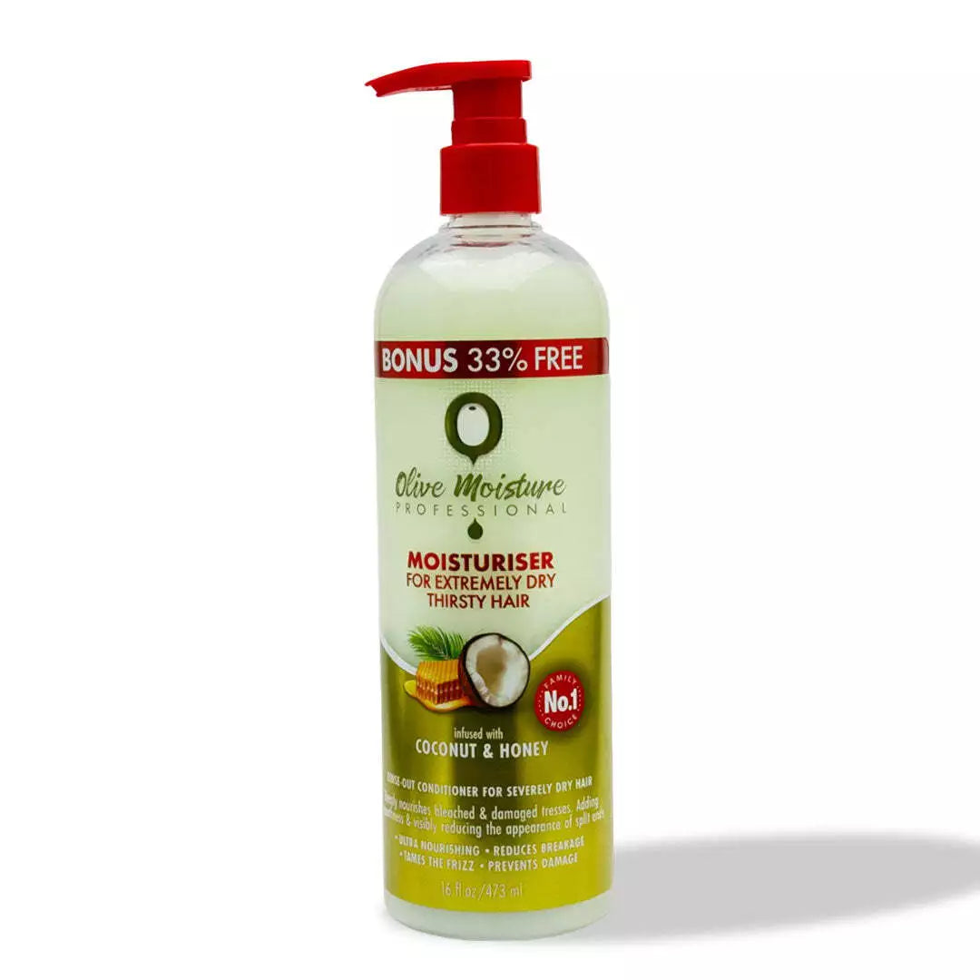 Olive Moisture Moisturiser For Extremely Dry Thirsty Hair 473ml