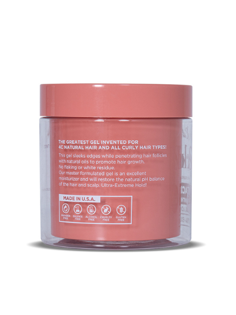 Esha Slick N Slay 2-IN-1 Peach Scent With Biotin Braid & Edge Gel