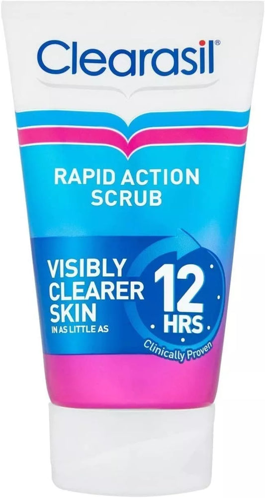 Clearasil Rapid Action Scrub - 12 Hrs - 125ML