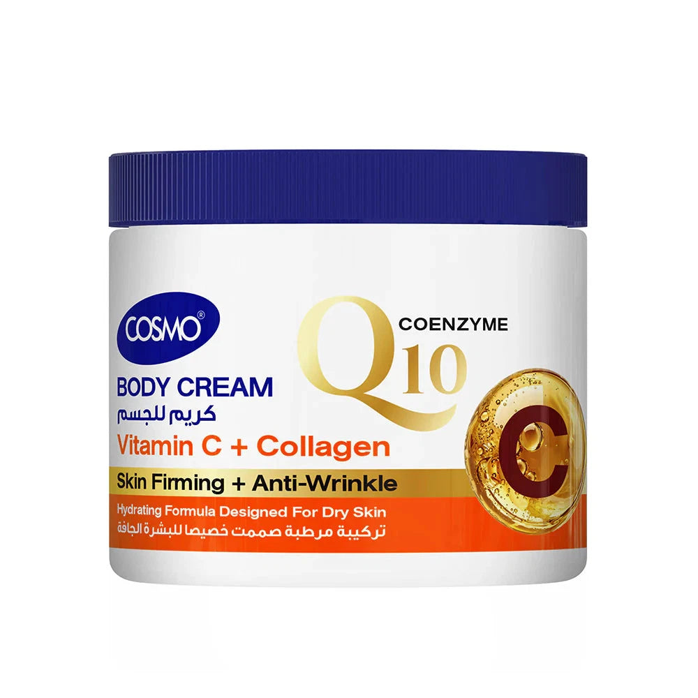 Cosmo Body Cream Vitamin c + Collagen Q10 400ml