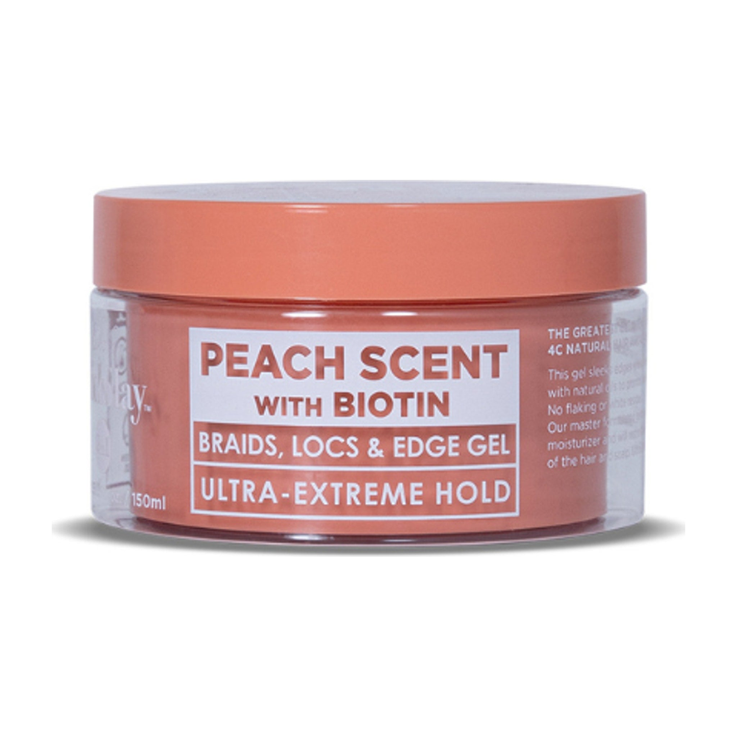 Esha Slick N Slay 2-IN-1 Peach Scent With Biotin Braid & Edge Gel - view 4