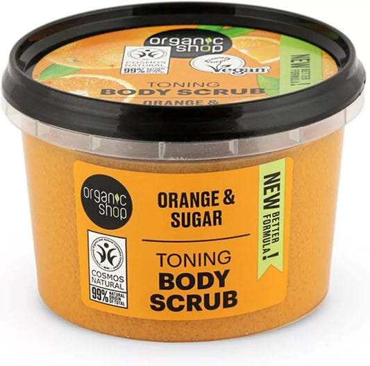 Organic Shop Orange & Suger Tonning Body Scrub 250ml