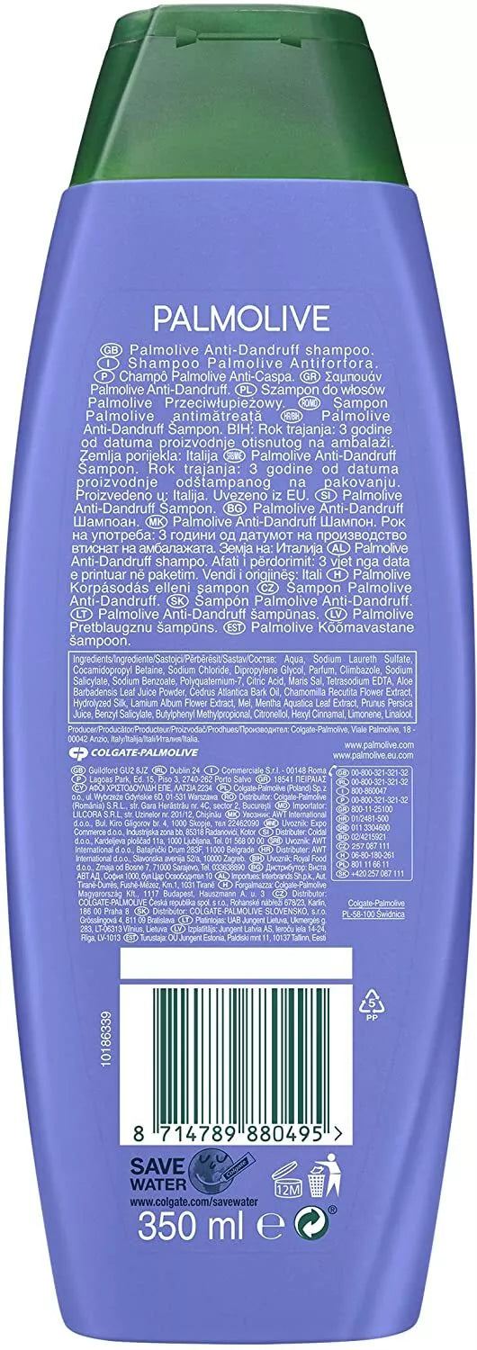 Palmolive Naturals Shampoo Anti-Dandruff 350ml